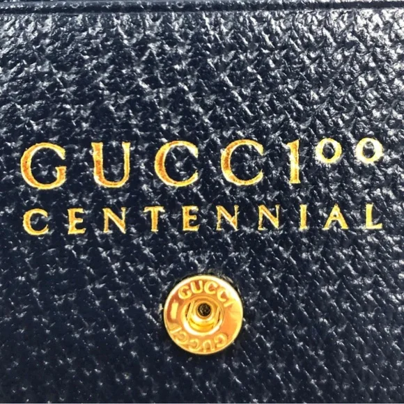 Gucci GG Centennial Kaleidescope Bi-Fold Wallet 676297 Blue - Picture 2 of 10